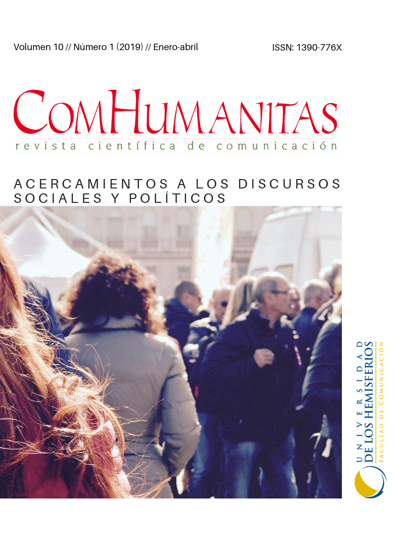 Revista ComHumanitas Vol. 10, No. 1 (2019), enero-abril